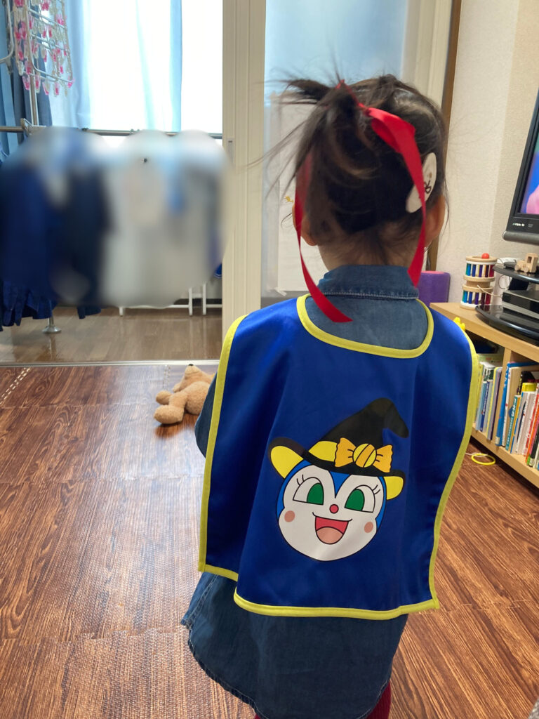 1歳仮装ハロウィンコキンマンと